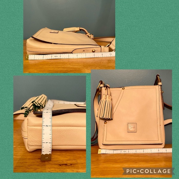 Dooney & Bourke Florentine Leather Huntington Letter Carrier - Picture 16 of 17